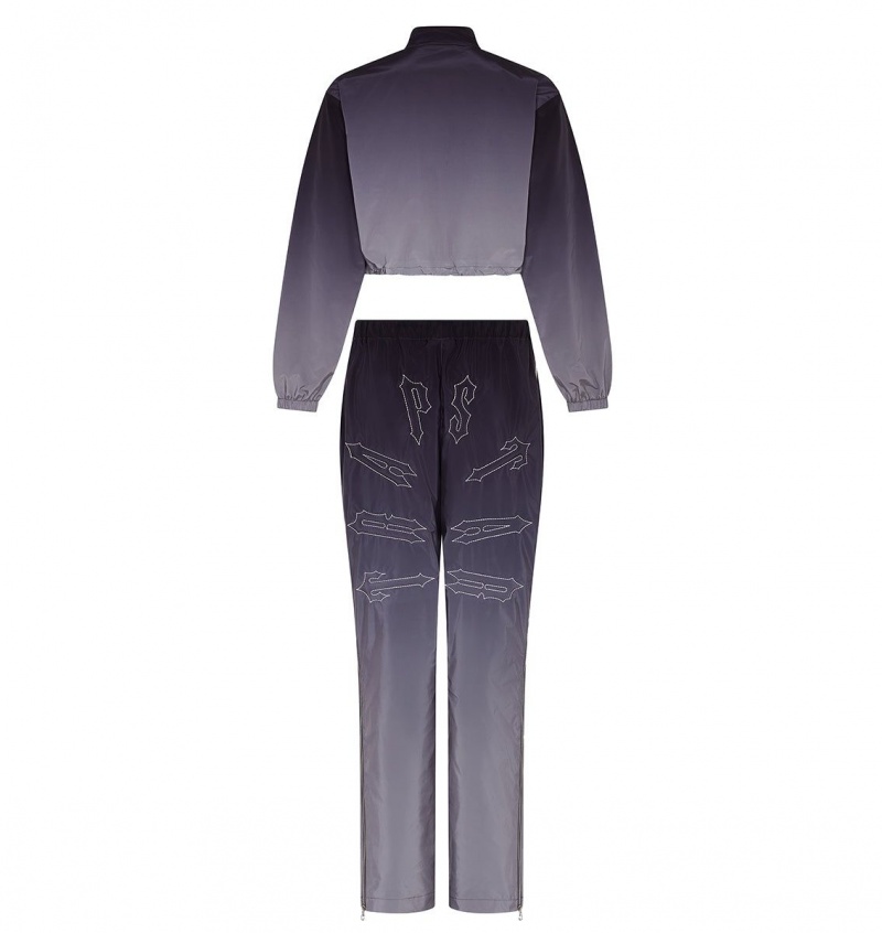Trapstar Irongate Shellsuit Bottoms Black | INCXA-3127