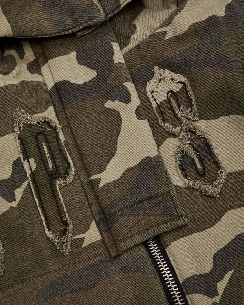 Trapstar Reworked Arch Oversized Puffer Camo | UZYJI-4891