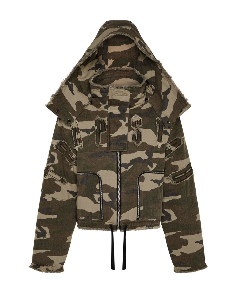 Trapstar Reworked Arch Oversized Puffer Camo | UZYJI-4891